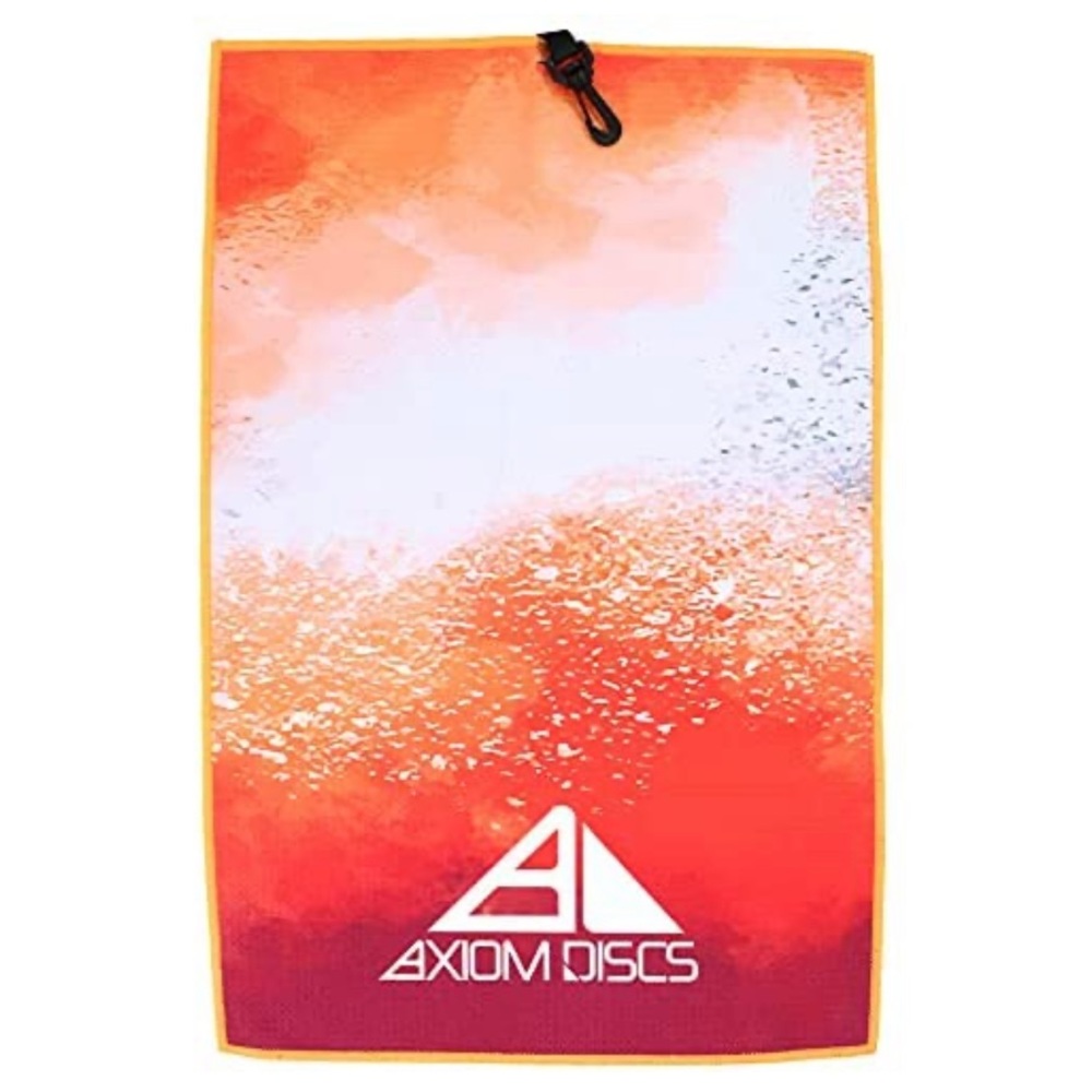 Axiom Discs clip on disc golf towel